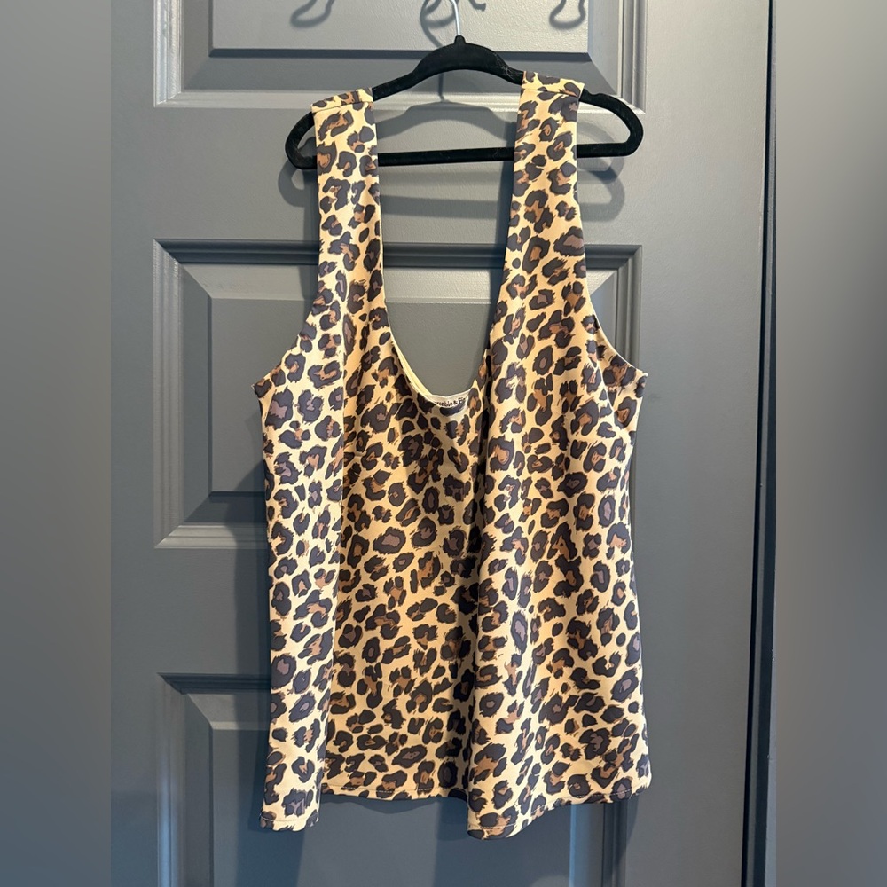 Abercrombie & Fitch Leopard Tank